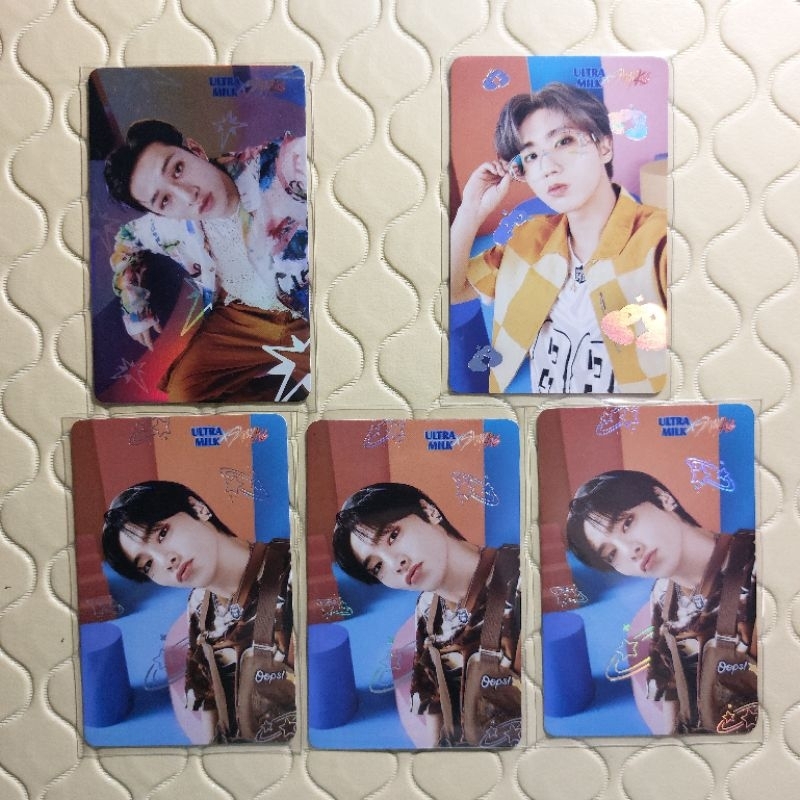 Stray Kids x Ultra Milk Photocard PC Hologram