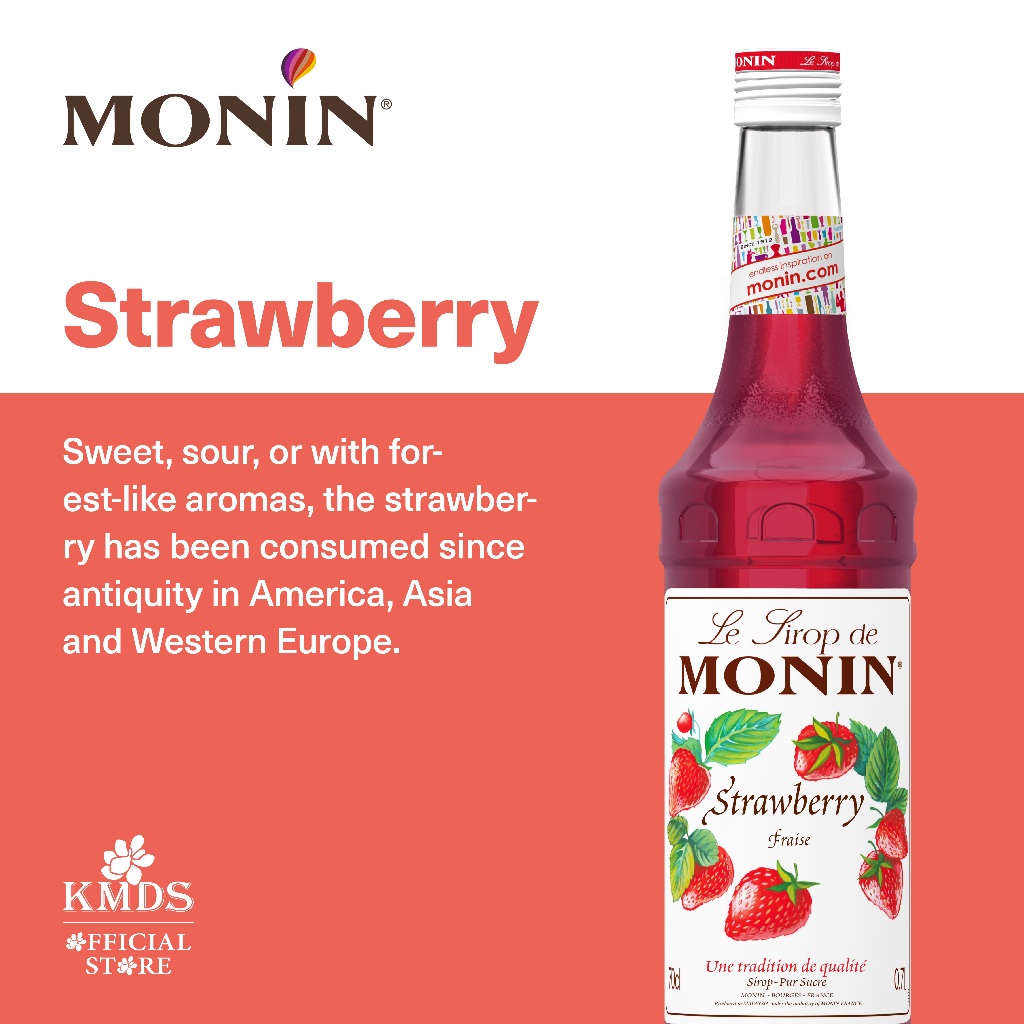 

MONIN Strawberry syrup 70 CL 700 ML