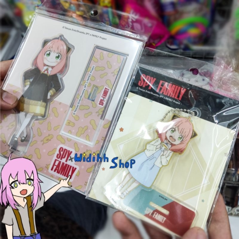 Standee SpyxFamily Anya Forger / Yor Forger / Loid Forger / Bond / Yor / Loid / Anya