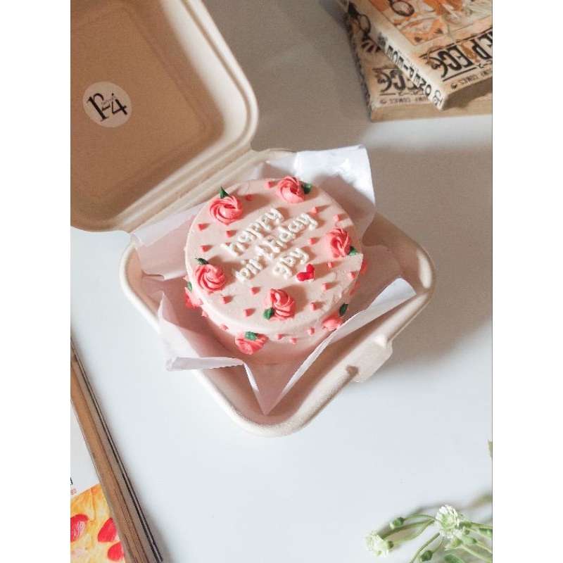 

cake box / bento cake / korean cake