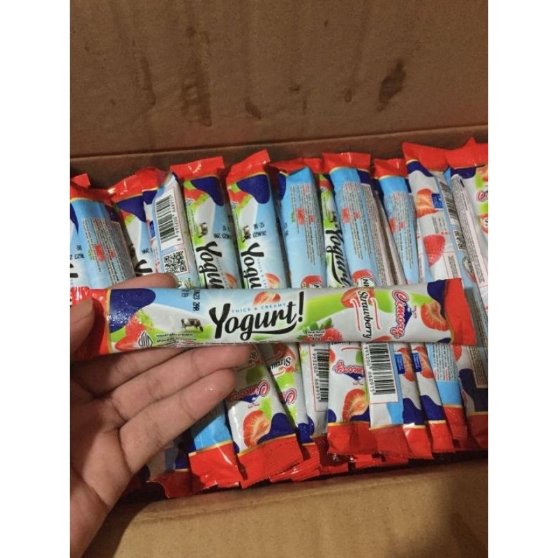 

cimory yougurt stick rasa Strawberry 10pcs