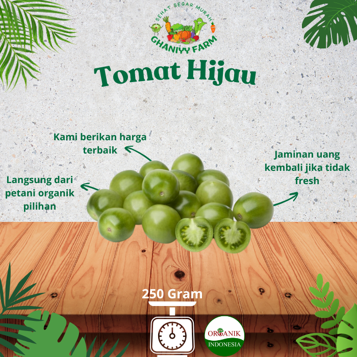 

Tomat Hijau Organik 250Gram