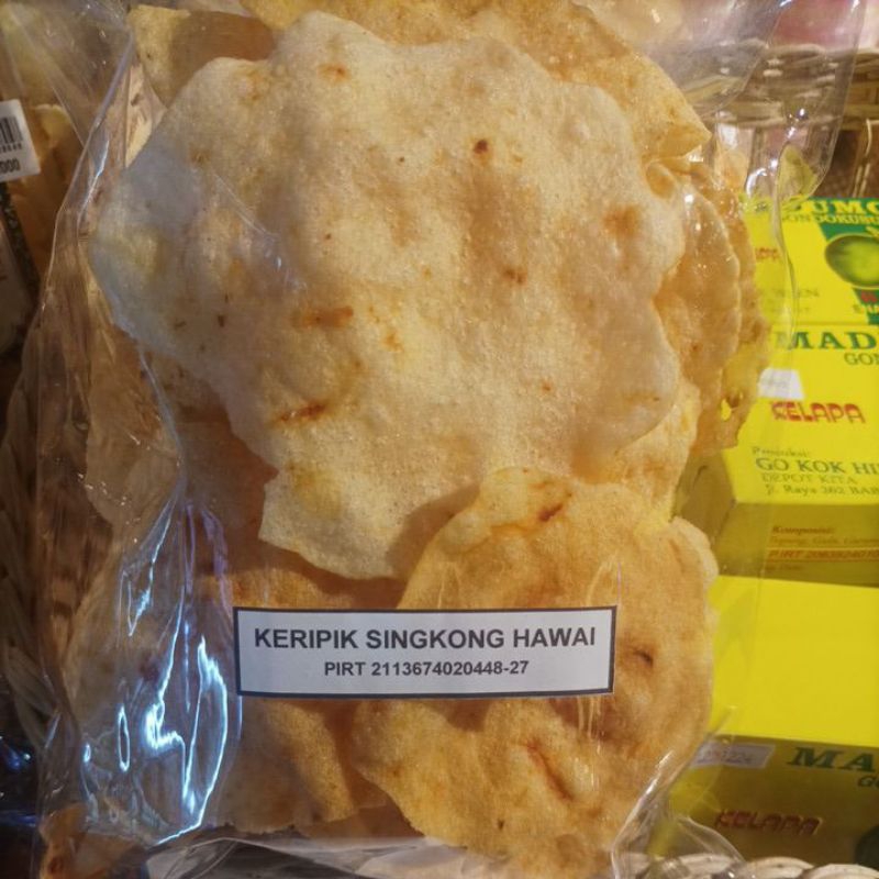 

Keripik Singkong Hawai Pedas 100gr