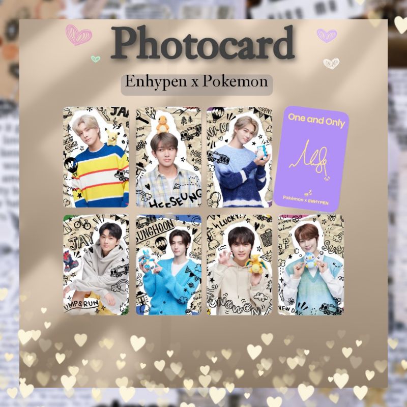 PHOTOCARD UNOFFICIAL ENHYPEN - PHOTOCARD PREMIUM JAKE SUNGHOON JAY HEESUNG SUNOO NIKI JUNGWON MURAH 