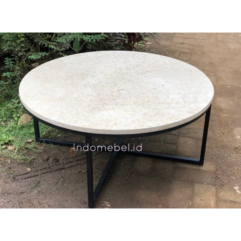 Coffee table marmer murah