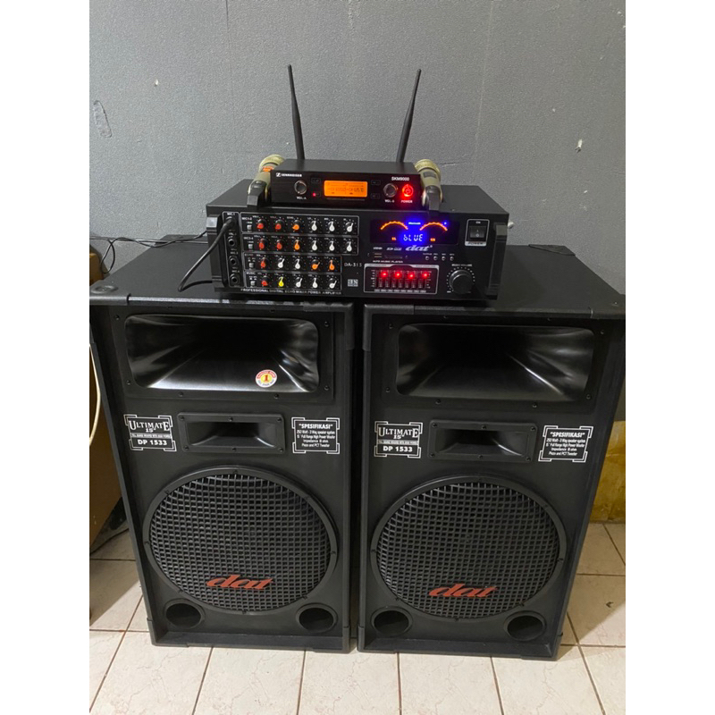 paket karaoke Soundsistem DAT 15inch PD1533 original (komplit)
