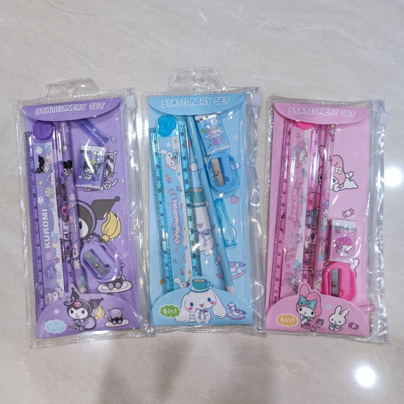 

set alat tulis karakter