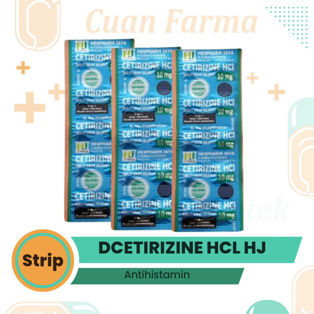 Cetirizine strip