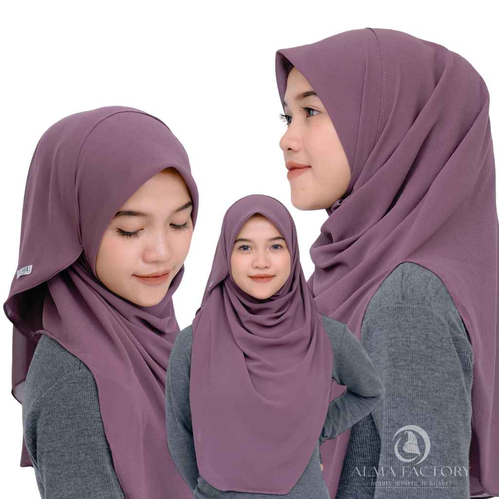 HIJAB SEGI EMPAT BAWAL SHAWL MALAYSIA ANTI DRAPING/PASHMINA MALAY