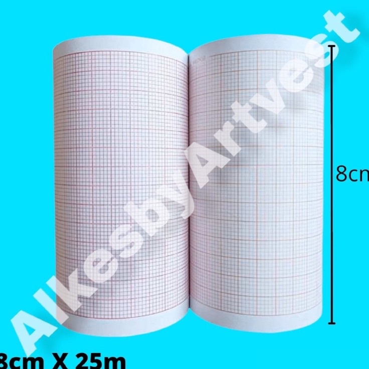 

Paket Murah Kertas EcgEkg Roll 8mm X 25m