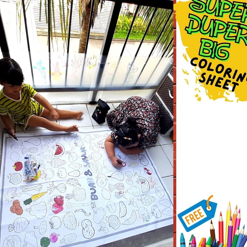 

Murah Terbatas KERTAS MEWARNAI JUMBO Yukitadraw Murah Poster Mewarnai Raksasa Ukuran Besar SERI DOODLE RAKSASA Mainan edukasi kreasi anak kertas mewarna jumbo besar giant coloring sheet crayon