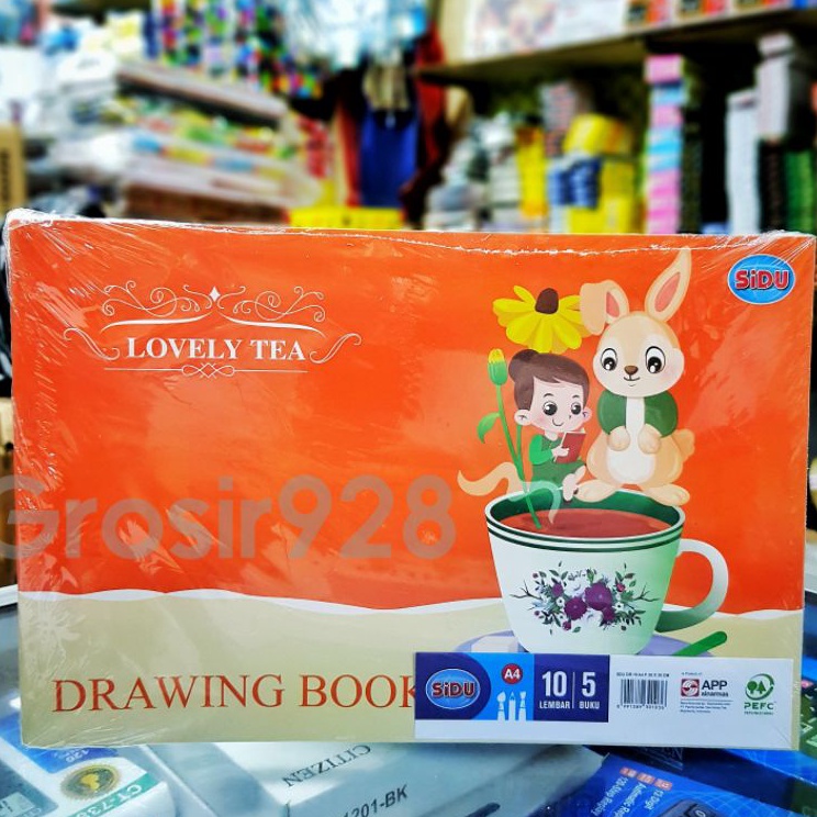 

Grosir Terjamin Drawing Book Buku Gambar A4 Sidu isi 5