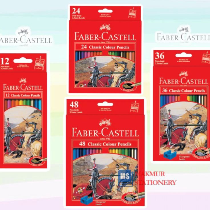 

Sekarang Keren Pensil Warna Faber Castell Panjang Classic 12243648 Warna