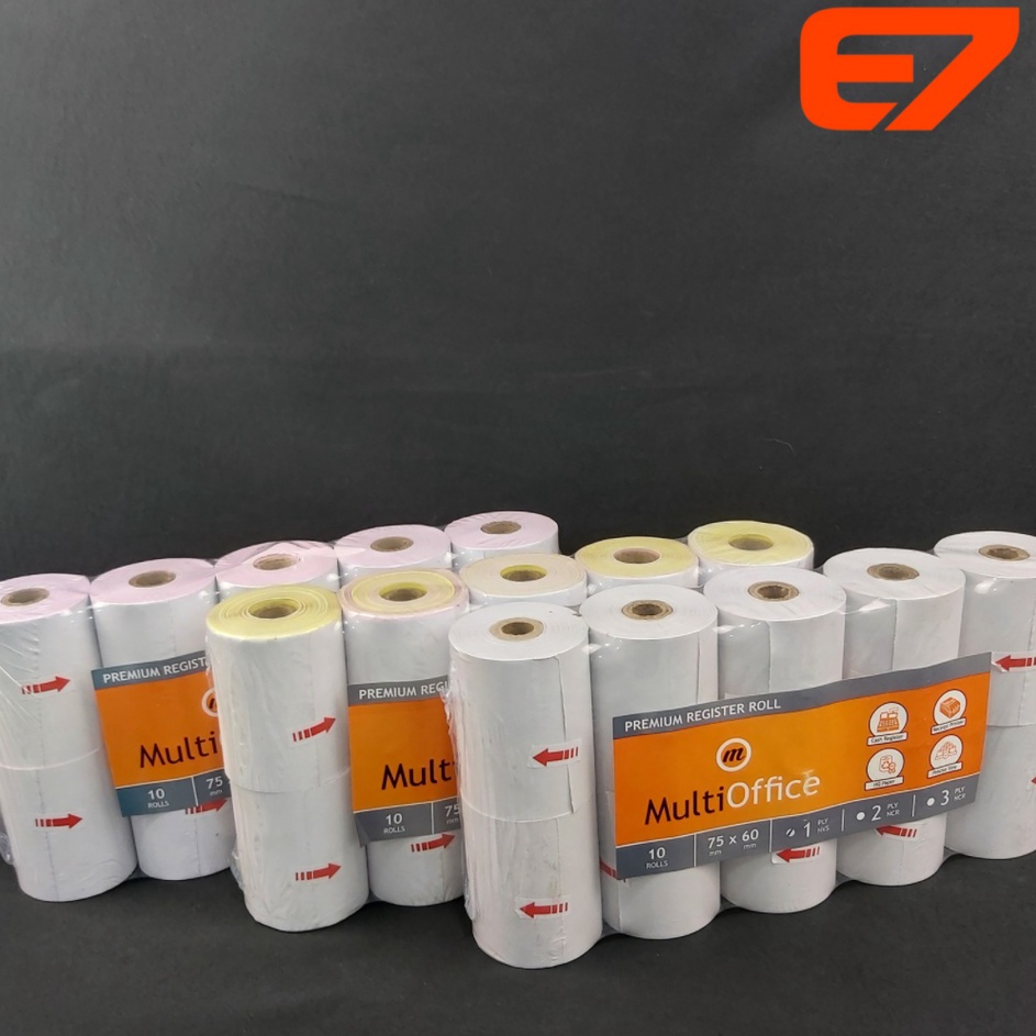 

Model Cantik Kertas Struck Kasir 75x65 Register Roll Tellstruk 1ply3ply 1roll