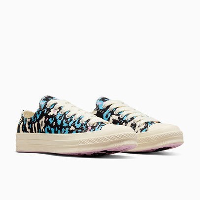 Converse x GOLF le FLEUR Chuck 70 Camo Low Top Teal/Black - Original
