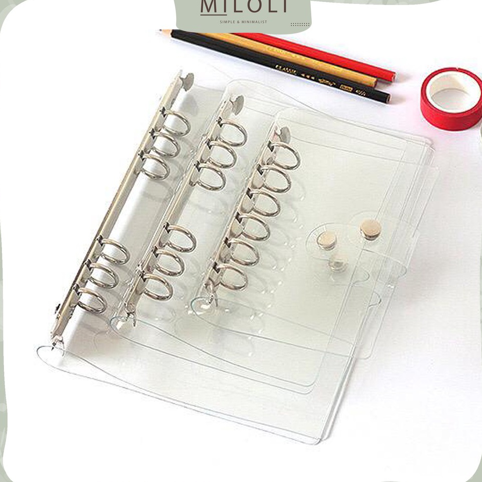 

Penjual Resmi MILOLI Binder A5 Binder A6 Transparan E7