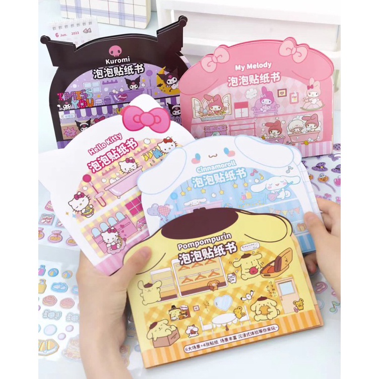 

Murah Pilihan STICKER VIRAL SANRIO STICKER DIY SANRIO 3D STICKER BOOK SANRIO HOME