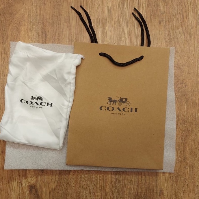 

Kejar Kejutan Asesoris Name Tag Coach Paper Bag Dustbag