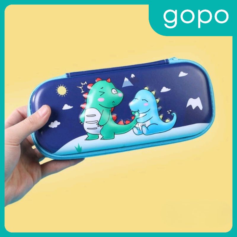 

GOPO - Tempat Wadah Pensil Tepak Alat Tulis 3D Premium