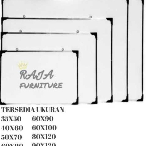 

Kirim Segera PAPAN TULIS WHITEBOARD SPIDOL 35X5 4X6 5X7 6X8 6X9 6X1 9X12