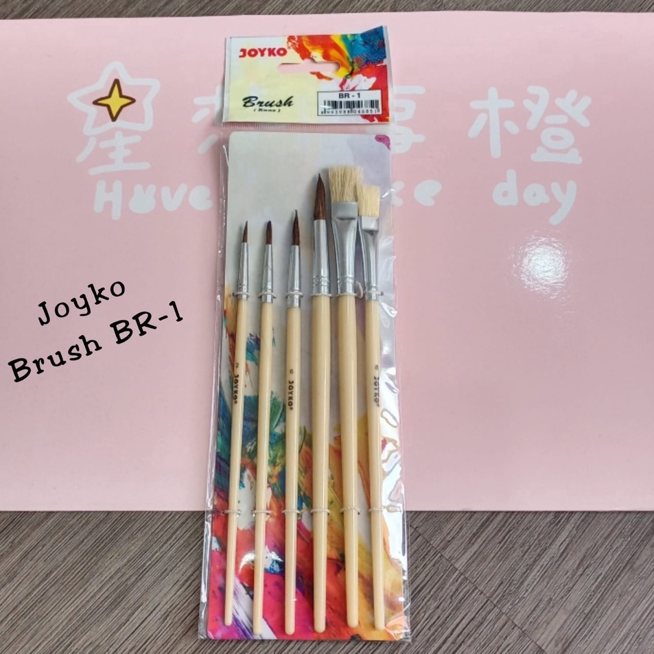 

Dapatkan Hari Ini Kuas Cat Brush Set Joyko BR1 isi 6pc