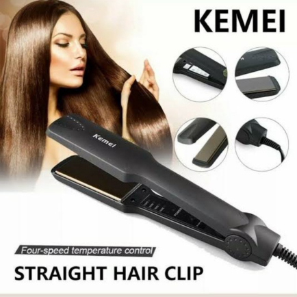 Jual KEMEI Alat Catokan Pelurus Rambut Elektrik Ion Tourmaline Ceramic Berkualitas