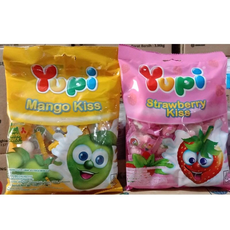 

YUPI GUMMY KISS 120G