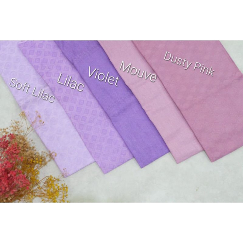 kain polos polosan bahan dobi doby dobby warna warni pastel murah