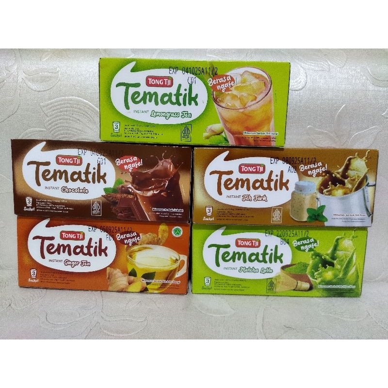 

TEH TONG TJI TEMATIK ALL VAR 3 PCS / TONG TJI TEMATIK / TEH TEGAL / ASLI TEGAL / OLEH - OLEH TEGAL