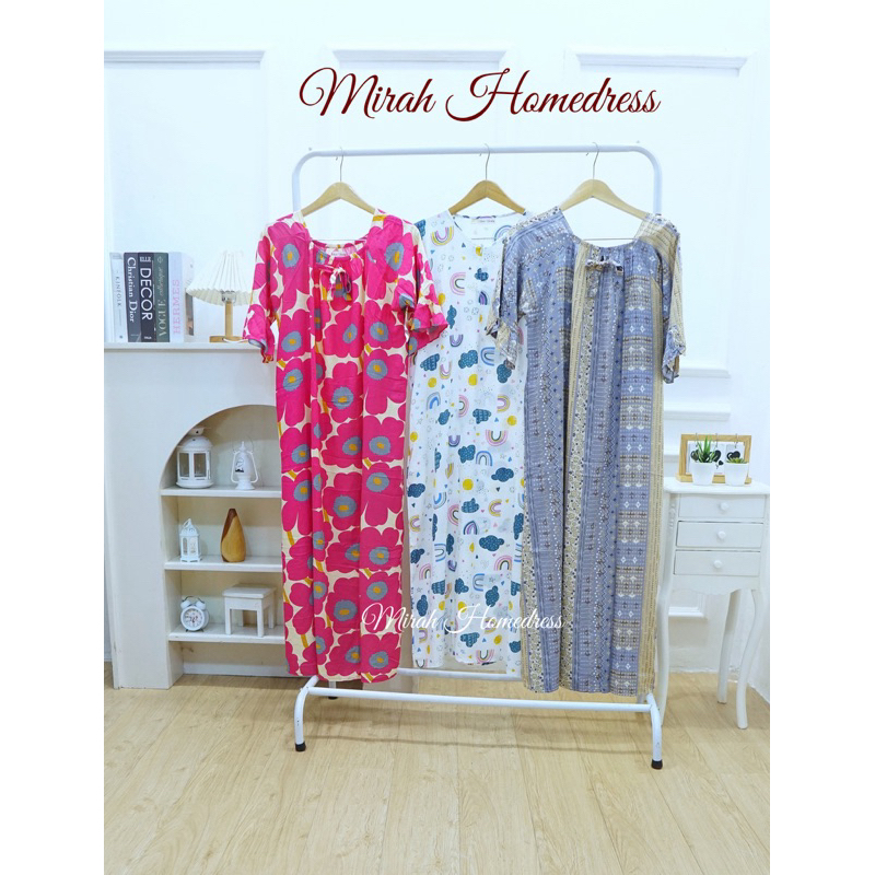 DASTER PANJANG BUMIL BUSUI MOTIF KEKINIAN SESIKU LENGAN RAMPEL | KERUT DADA | PANJANG SEMATAKAKI | R