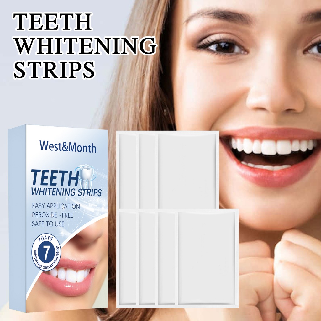 West&Month Pasta Gigi 7 Hari Pemutihan Gigi Pembersihan Karang Gigi Kuning Noda Asap Pemutihan Peraw