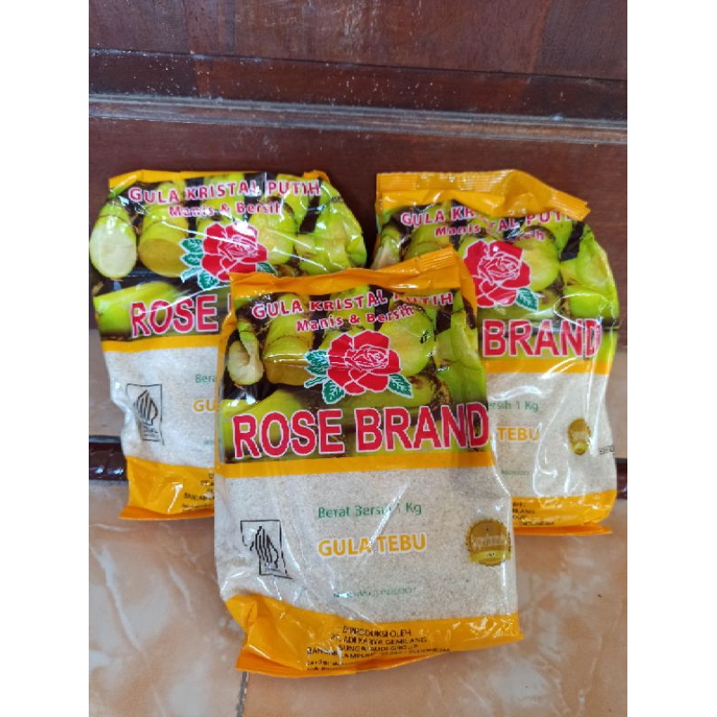 

Rose Brand Gula Pasir Kristal Kemasan Warna Kuning 1 Kg || Premium