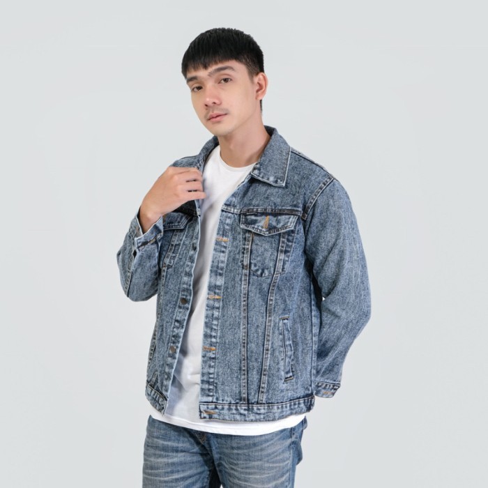 NEW Jaket Jeans New Outdoor / Jaket Pria Keren / Jaket pria Jeans / Jaket Jeans Pria / Jaket