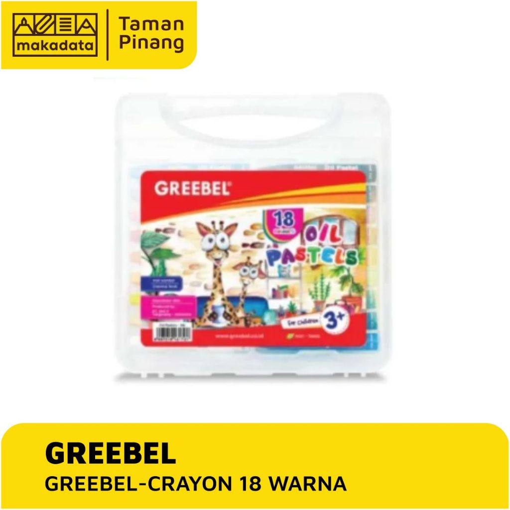 

CRAYON / OIL PASTEL GREEBEL CRAY ISI 18 WARNA (1 PCS)