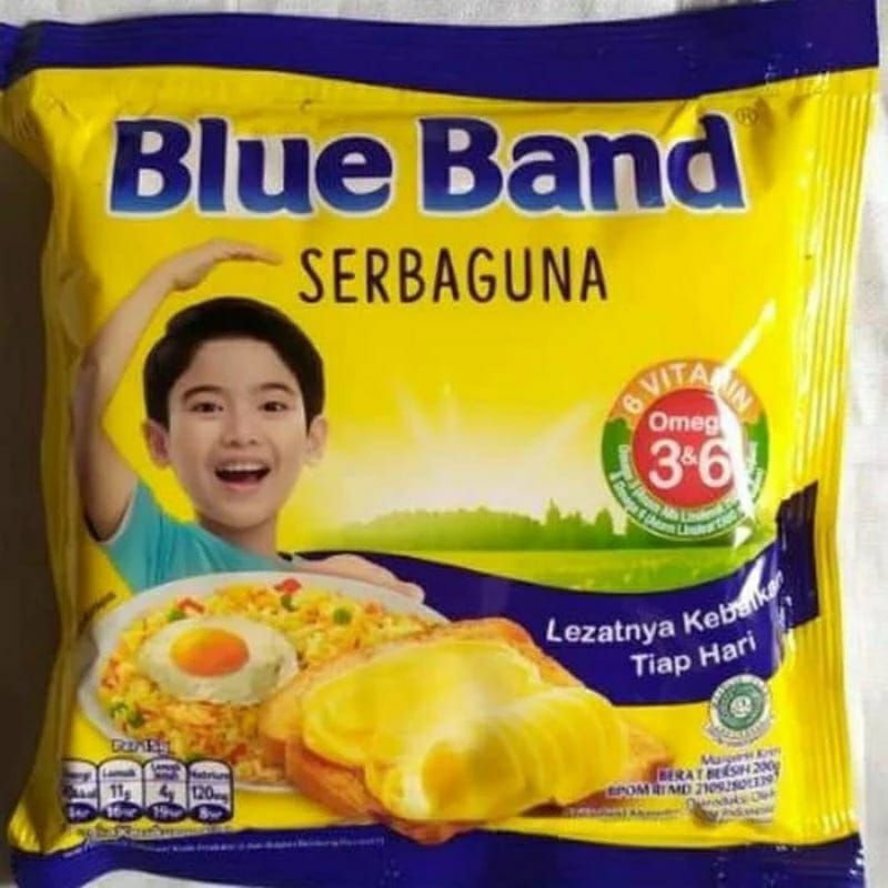 

Mentega Blue Band Serbaguna 200gr