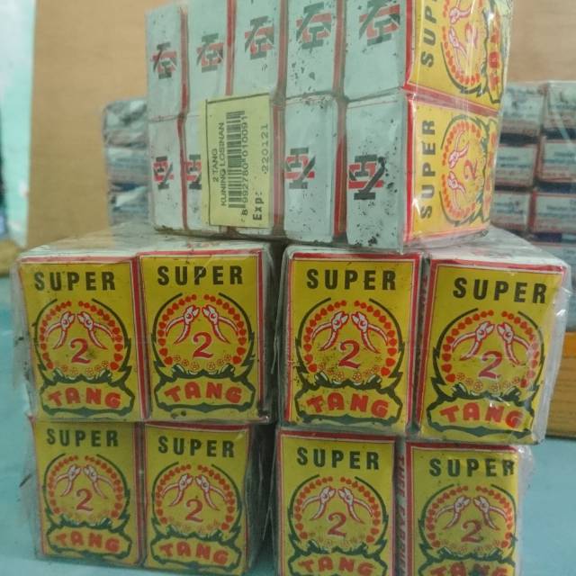 

TEH 2 TANG SUPER KUNING 10g KEMASAN SLOP DAN PACK ASLI SLAWI TEGAL