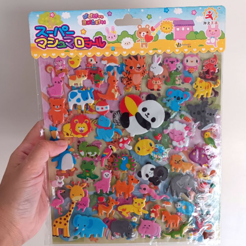 

STICKER VIRAL ANIMAL / STIKER SET TIMBUL / STIKER SET TIMBUL VIRAL MURAH
