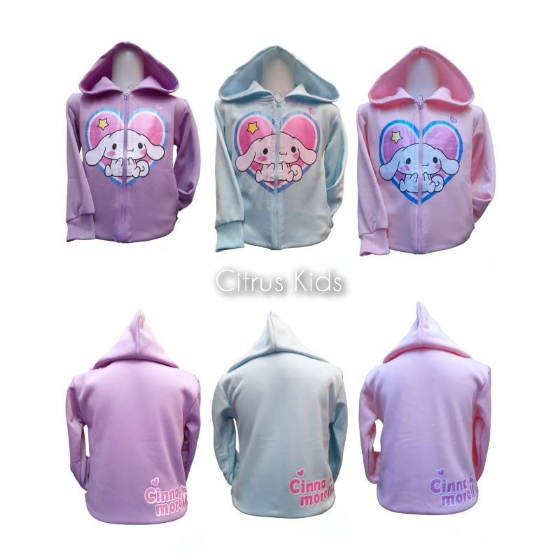 Model Baru/Jaket Anak Perempuan Cinnamon Roll/Jaket Anak/Jaket Anak Cewek Murah/Jaket Anak Perempuan