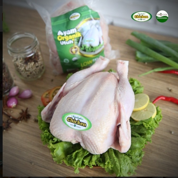 

Ayam Organik Probiotik Utuh (Whole Body) 900-1kg (1 Ekor tanpa di potong)