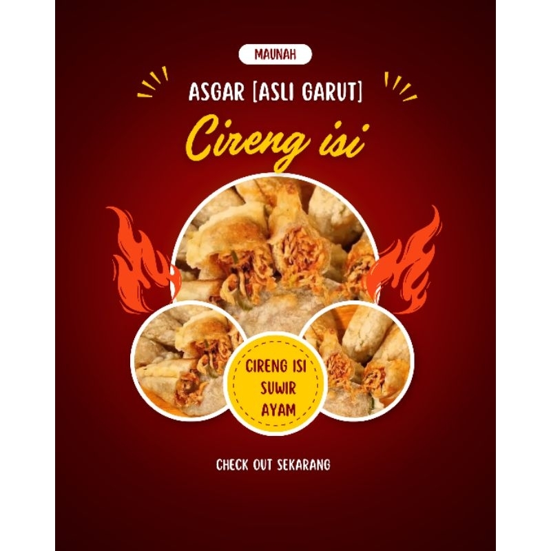 

Cireng Isi Ayam Suwir ASGAR