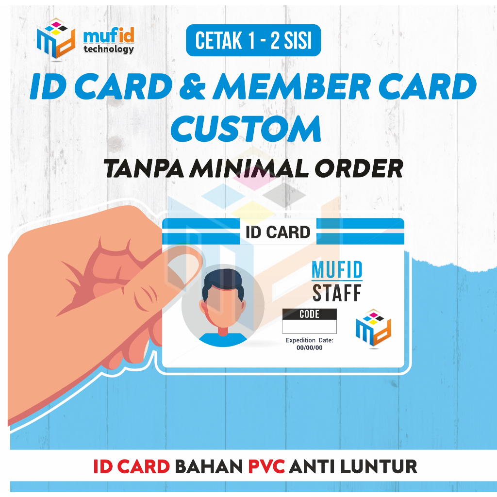 

PVC ID Card & Kartu Member CUSTOM