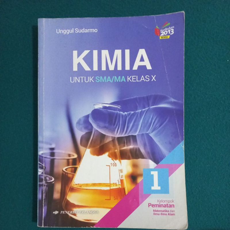 Penerbit Erlangga Kimia untuk SMA Kelas X