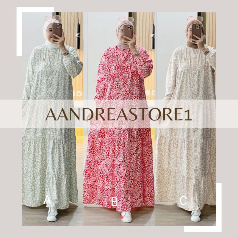 ALINDYA DRESS GAMIS PREMIUM GAGIL BY OVA