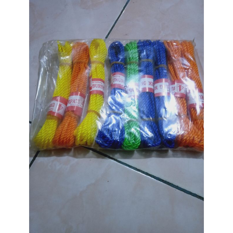 

TALI TAMBANG 4MM/ 5 MM /TALI PLASTIK