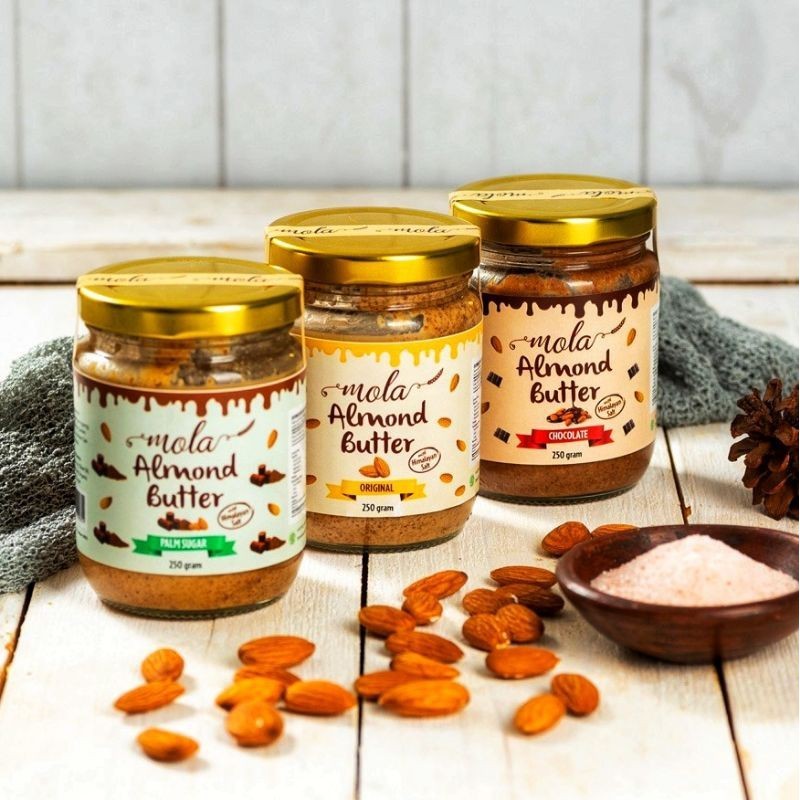 

Mola Almond Butter with Himalayan Salt 250gr