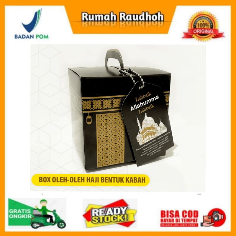 

BOX KABAH + HASHTAG / KEMASAN OLEH OLEH HAJI & UMROH / GIFT OLEH OLEH HAJI UMROH