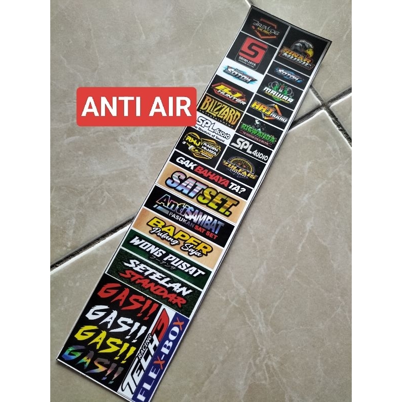 

STIKER SOUND | STIKER KATA KATA | STIKER ANTI AIR | STIKER VYNIL | STIKER PACK