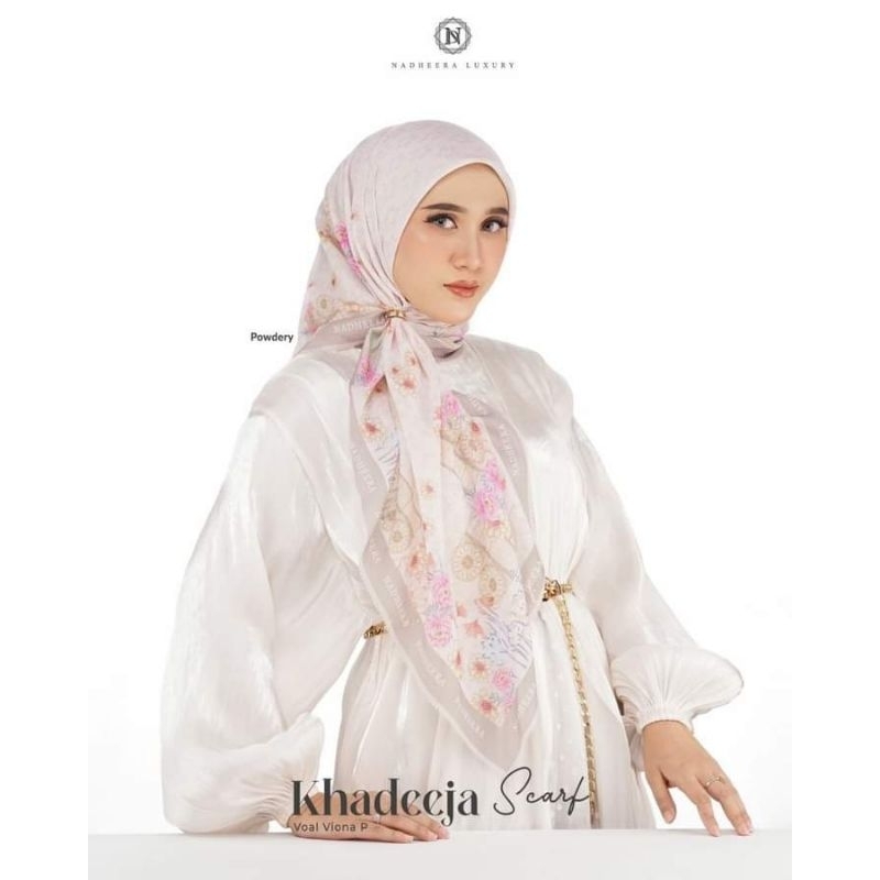 hijab segiempat kadeeja scarf Nadheera Luxury