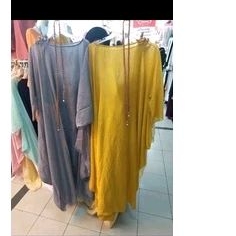 kaftan gamis serat bambu harga asli85k sale 70k