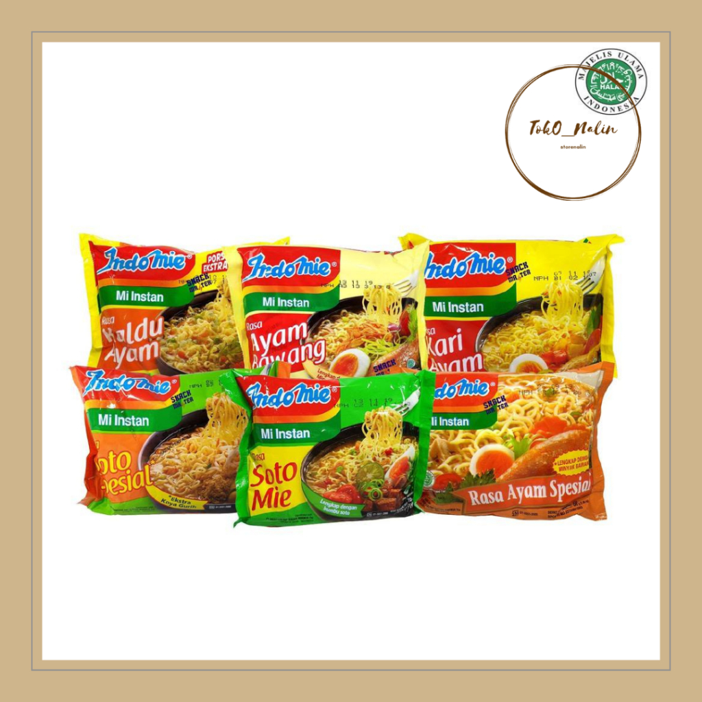 

INDOMIE Instant Kuah aneka rasa uk70gr
